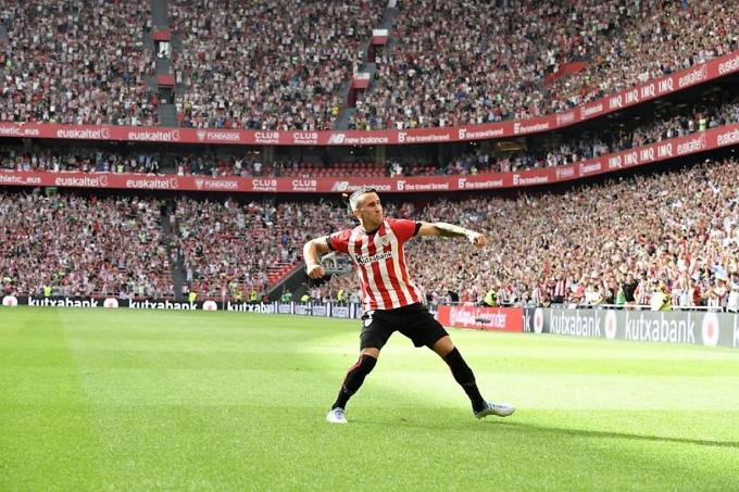 Athletic Alex Berenguer gol al Valencia y 100 partidos en Primera División