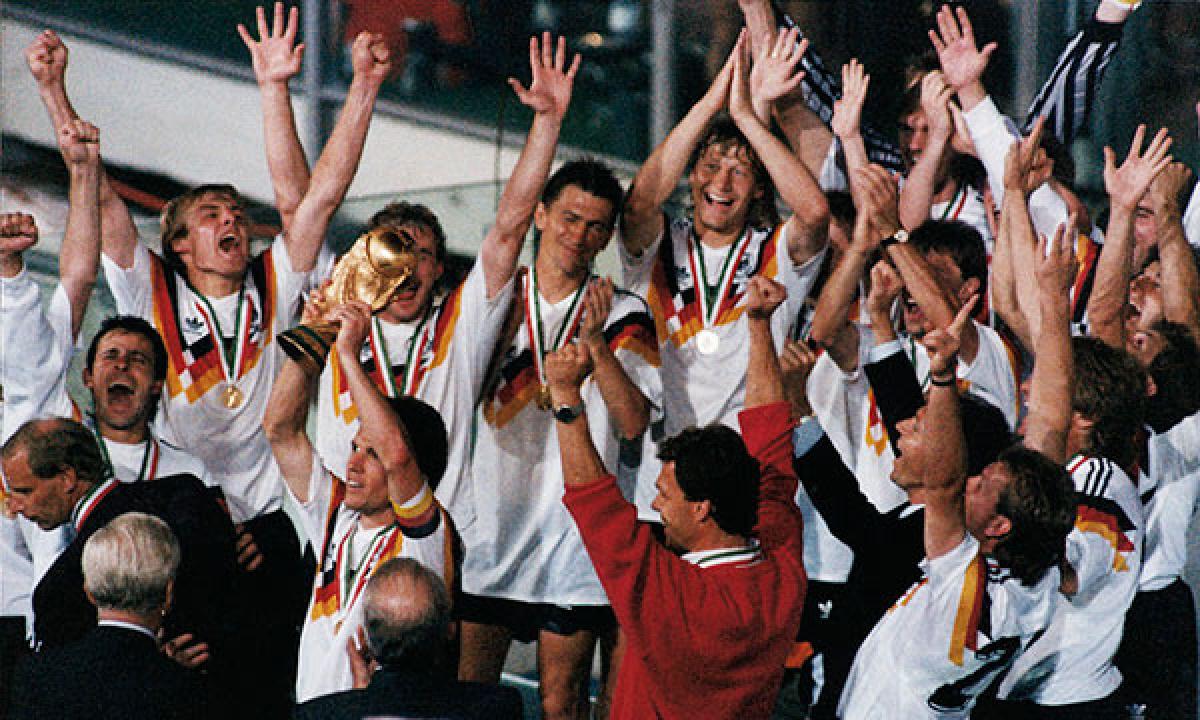 peor Mundial de la Historia, Italia 1990. Alemania Federal campeona