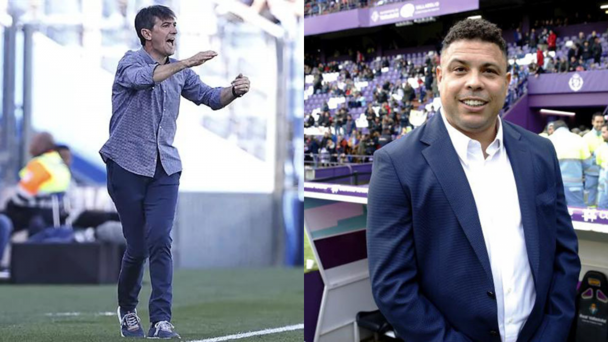 Ronaldo Nazário Contento con el Trabajo de Pacheta en el Real Valladolid