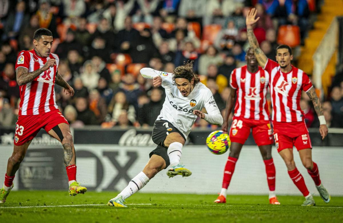 Almería Valencia horario dónde ver en TV el partido de LaLiga