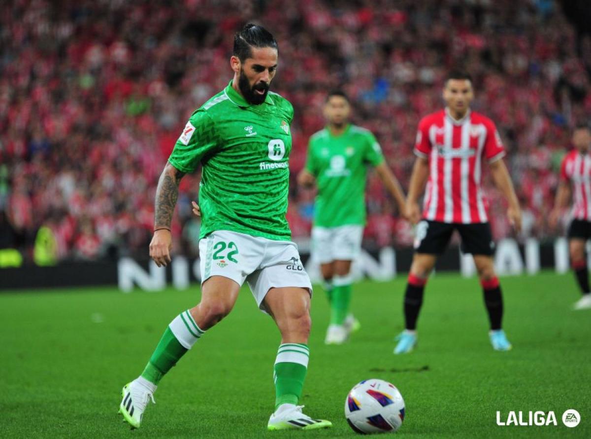 El gol de Isco Alarcón en el Athletic Betis