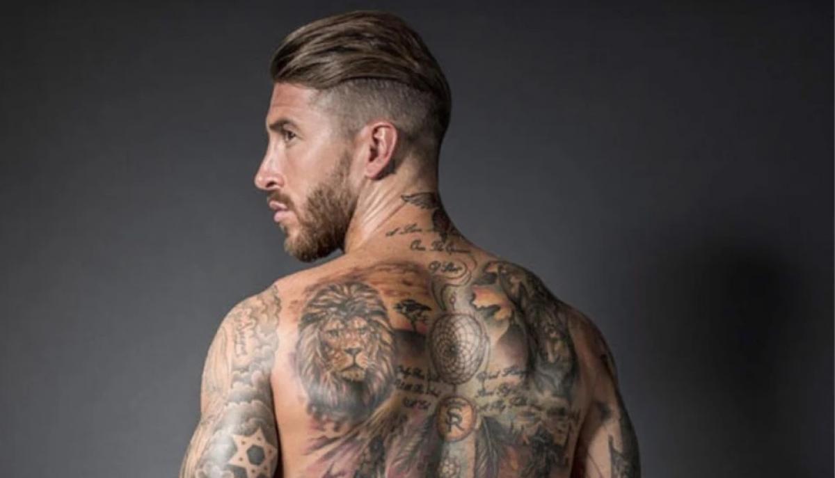 Los Tatuajes De Sergio Ramos Del Sevilla Fc Y Uno Es Por Puerta