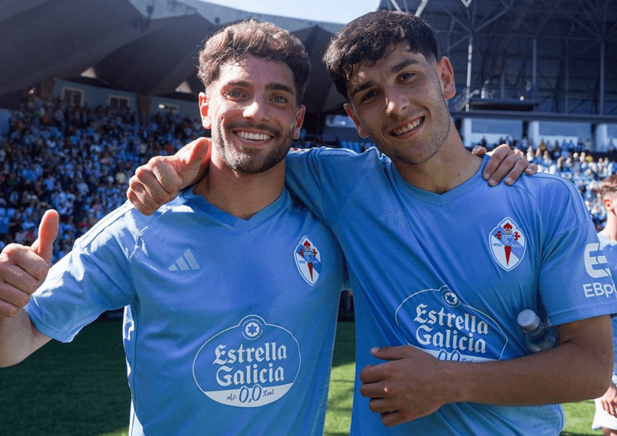 Claudio Giráldez hace debutar en el Celta a Yoel Lago y Javi Rueda