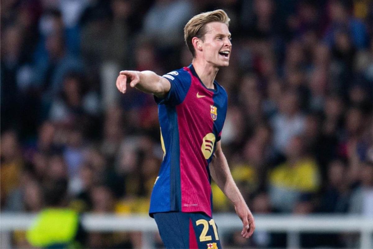 Palo De Frenkie De Jong Al Bar A En Plena Renovaci N