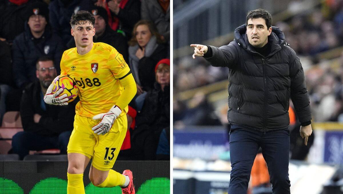 Las Instrucciones De Andoni Iraola A Kepa Arrizabalaga En Euskera En El