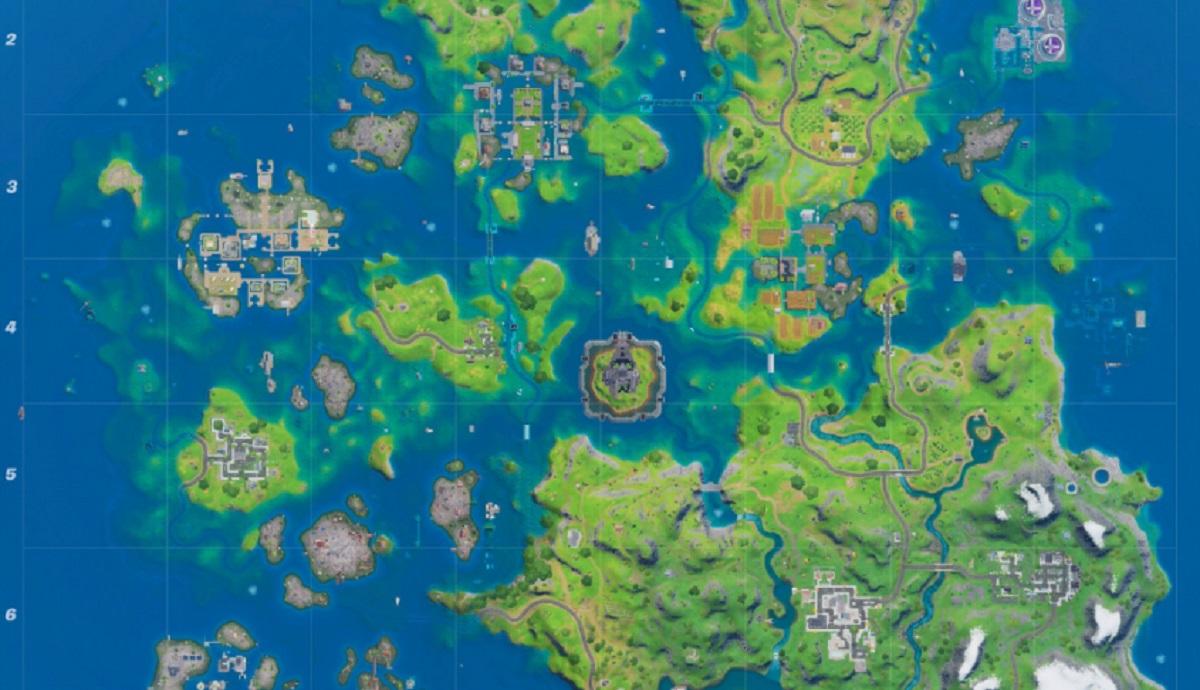 El Mapa De Fortnite En La Temporada Agua Por Fases Y Nueva Agencia