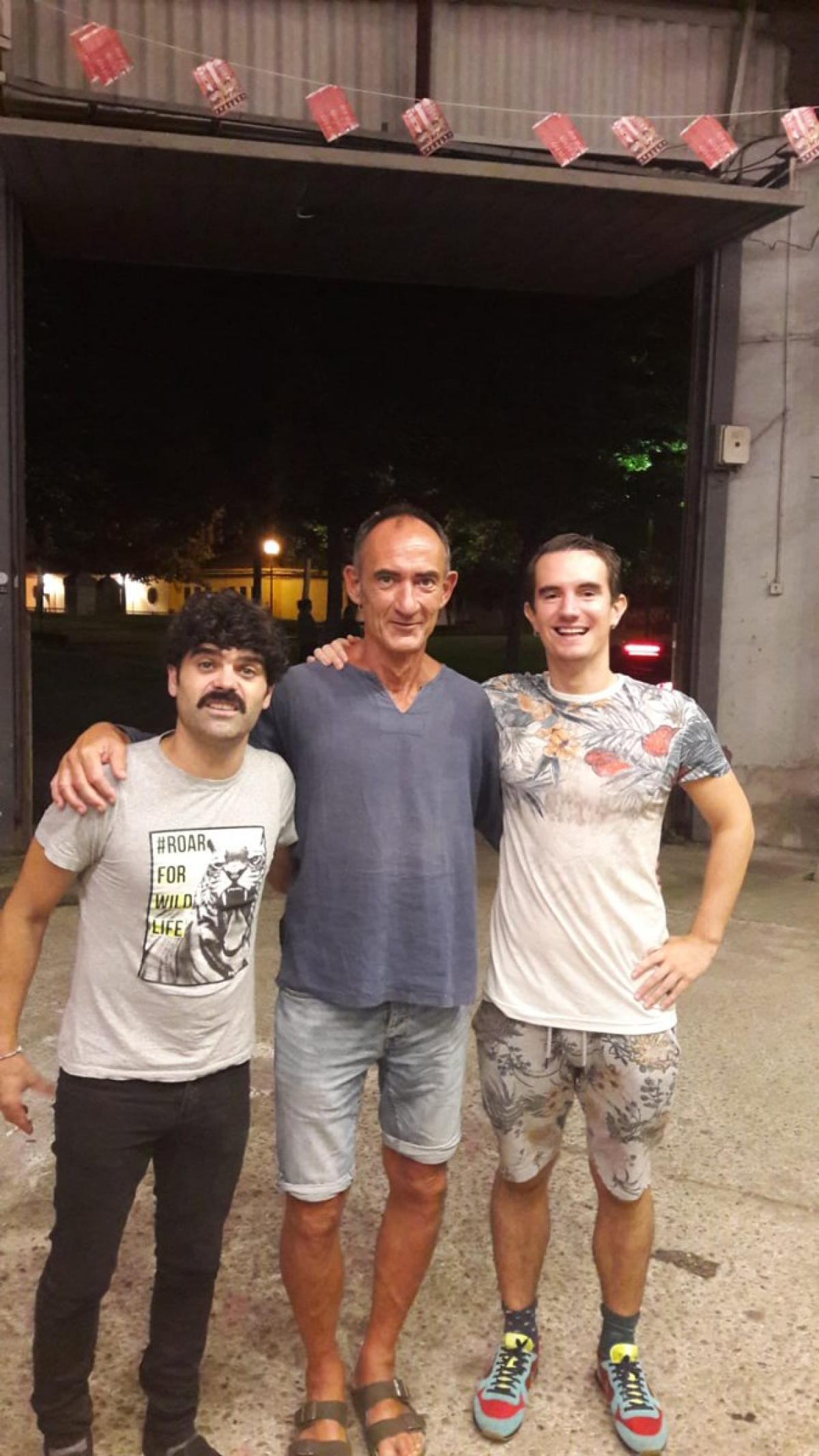 Athletic Endika Guarrotxena acude al musical de