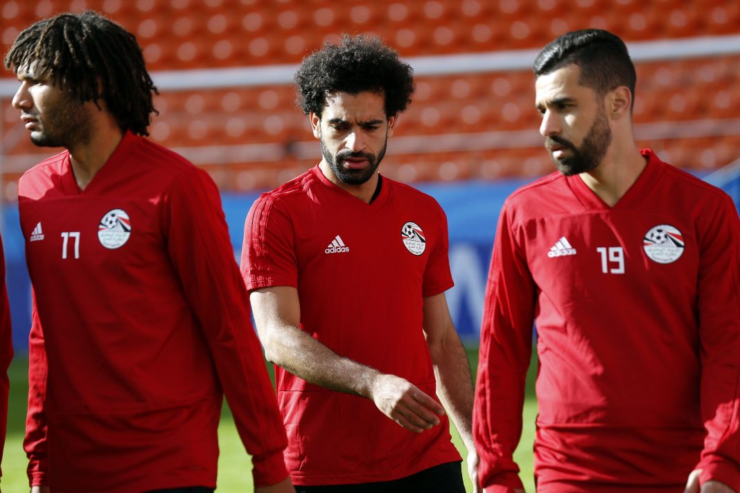 Salah, durante el Mundial.