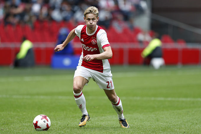 De Jong, con el Ajax.