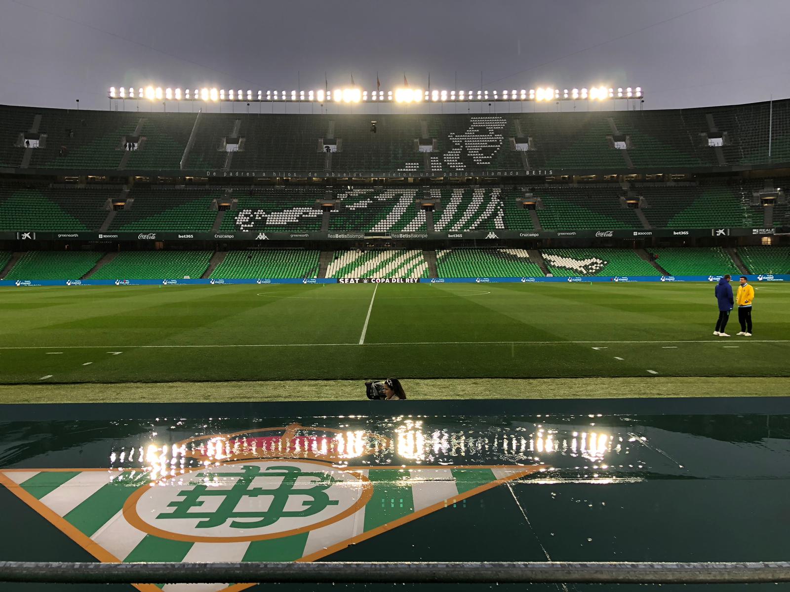 Real Betis Balompie Placa Escudo Betis Grande Villamarín – Real Betis  Balompié