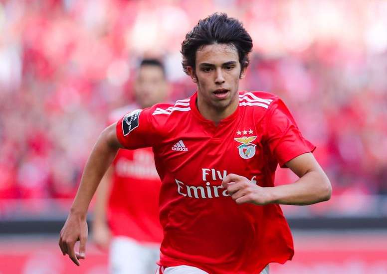 João Félix, en un partido con el Benfica (Foto: EFE).