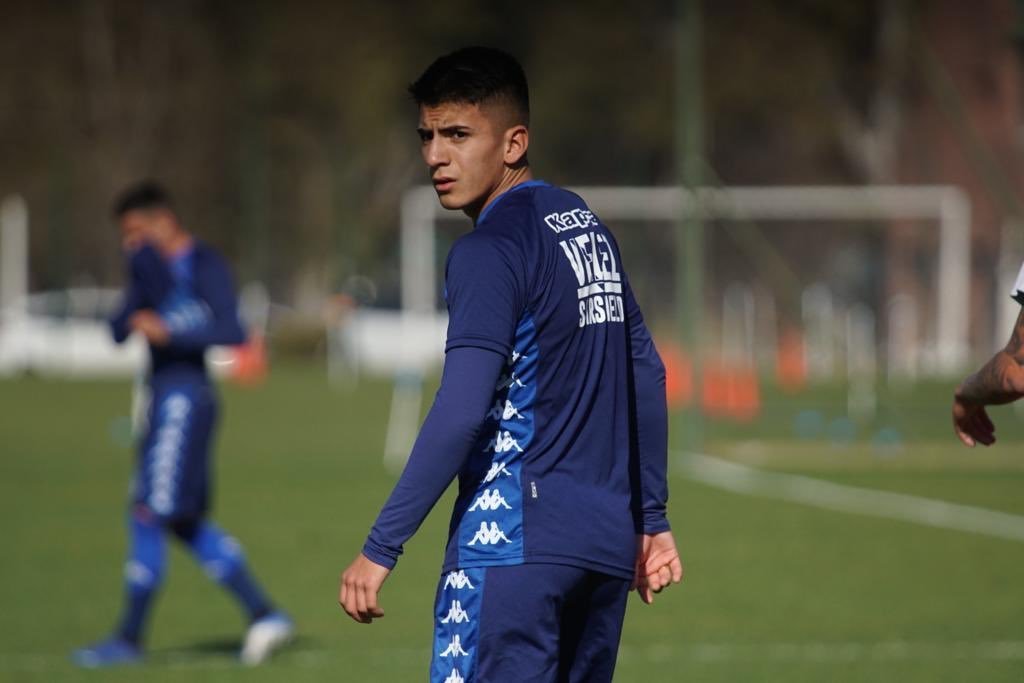 Entrenamiento de Thiago Almada