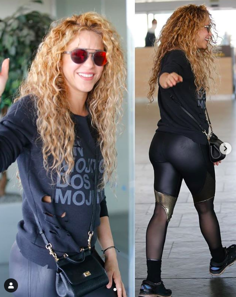 Increíble! Shakira en leggings sin Photoshop: “¡Que mal está!”