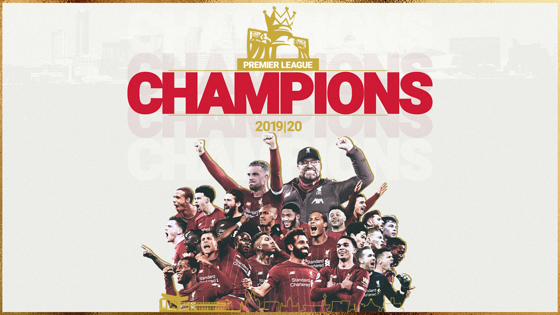 Liverpool Campeon De La Premier League 2019 2020