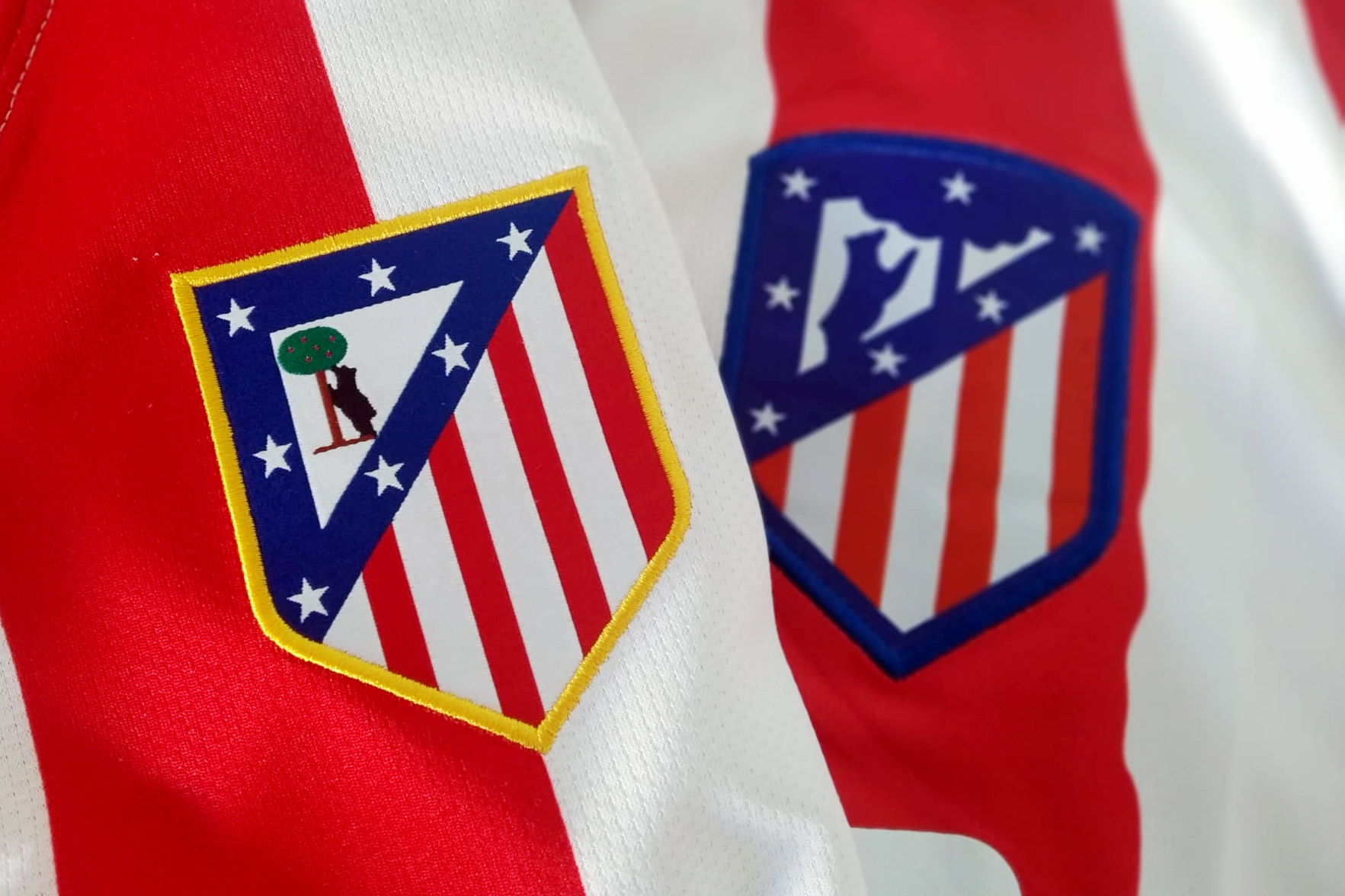 Camiseta del Atlético de Madrid 2023-24: no lleva el escudo antiguo y se  suprimen las rayas torcidas