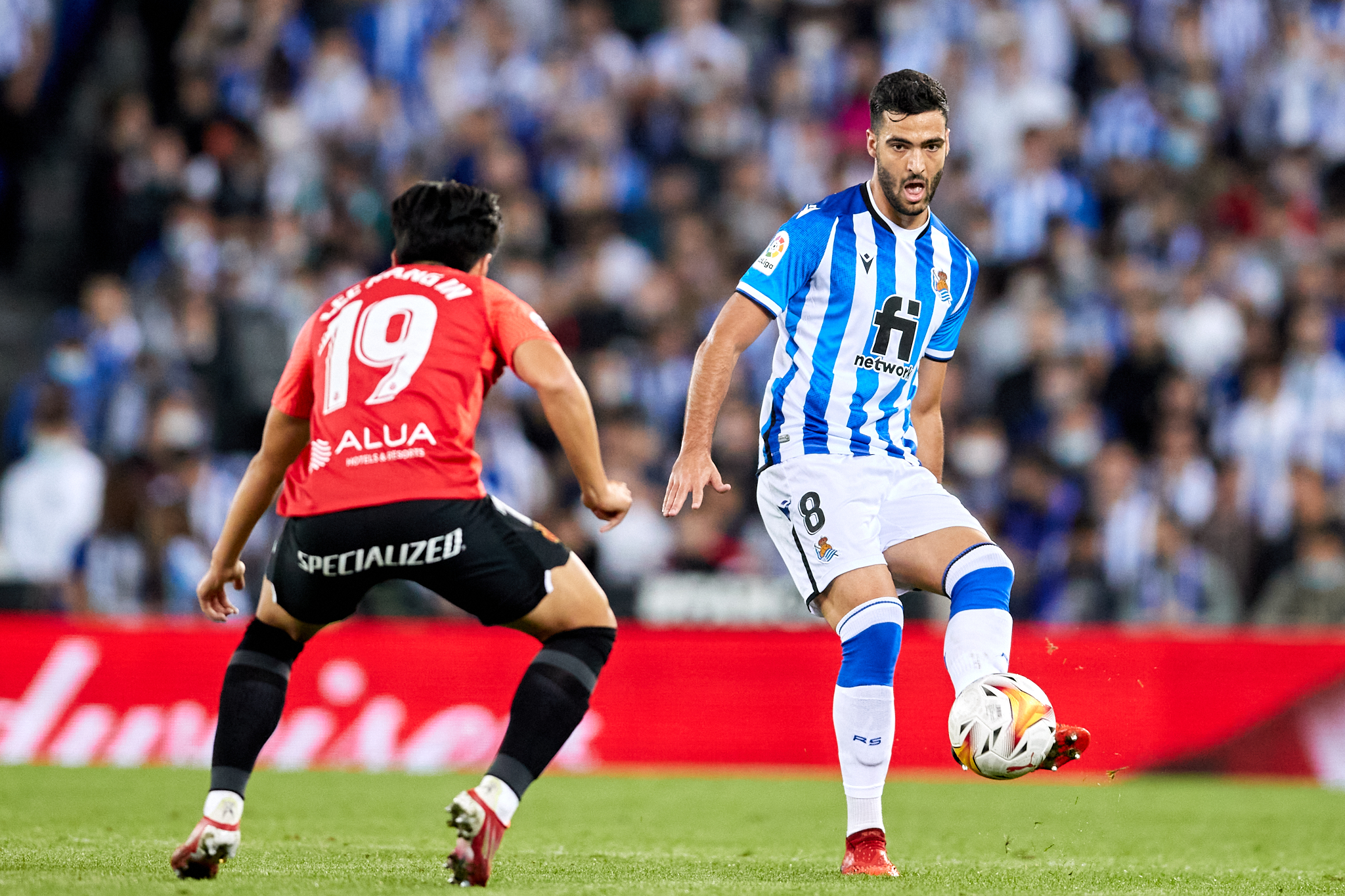 Merino, uno de los jugadores más destacados en el inicio liguero de la Real (Foto: LaLiga).