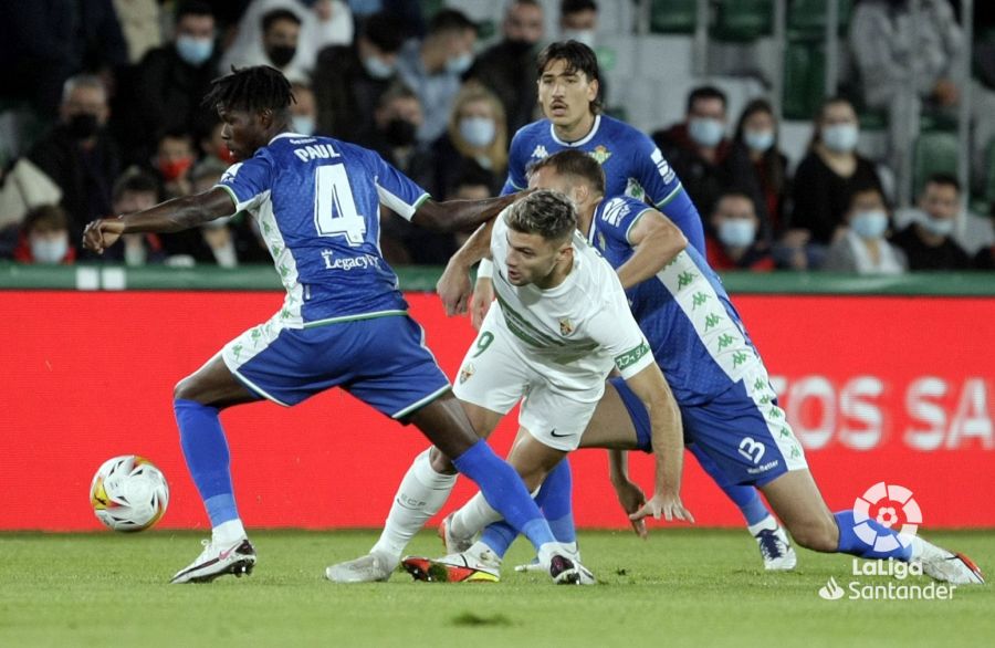 Imagen del último Elche-Betis (Foto: Kiko Hurtado)