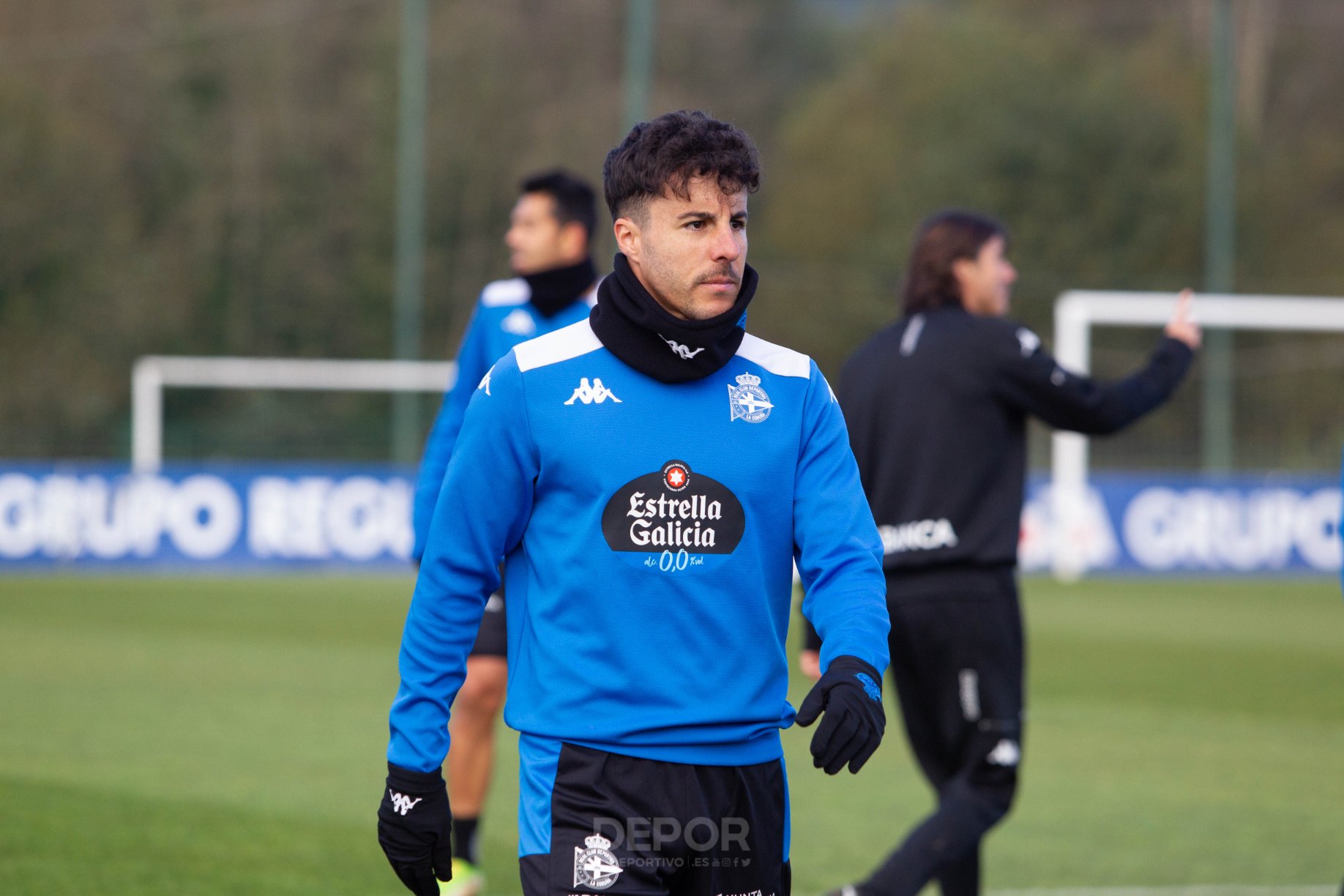 Diego Aguirre en la Ciudad Deportiva de Abegondo (Foto: RCD).