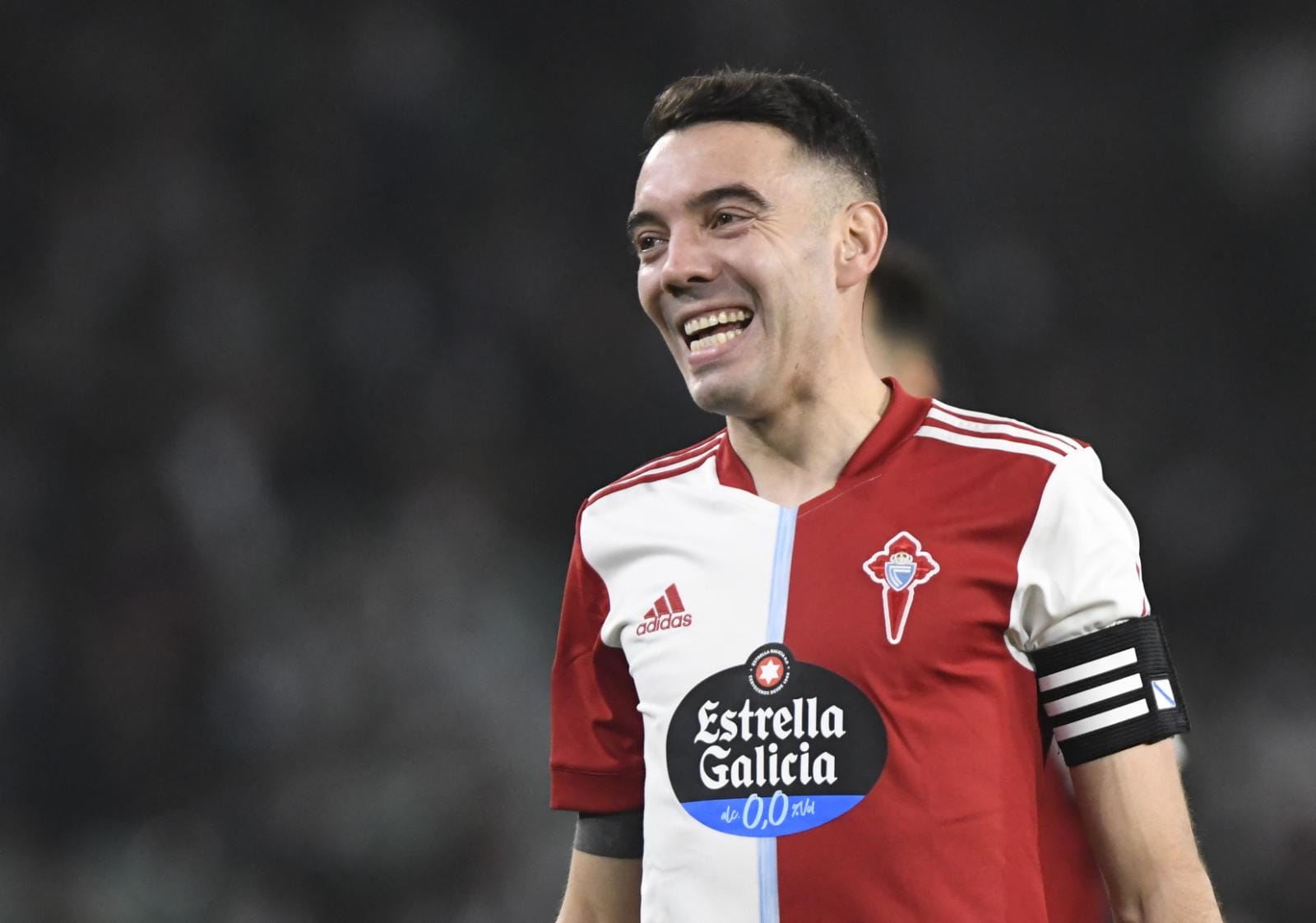 Aspas, durante el Real Betis-Celta (Foto: Kiko Hurtado).