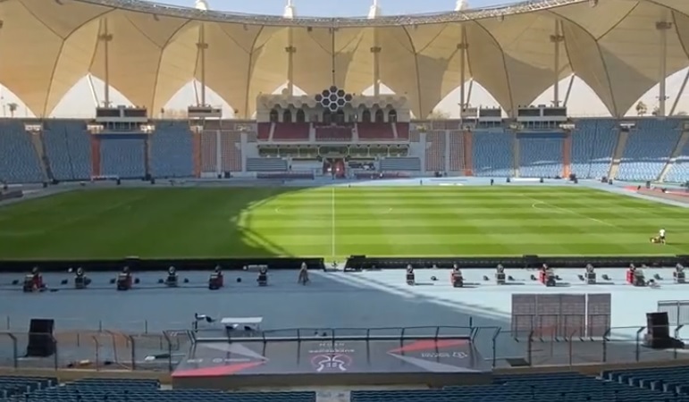 King Fahd Stadium de Riad.