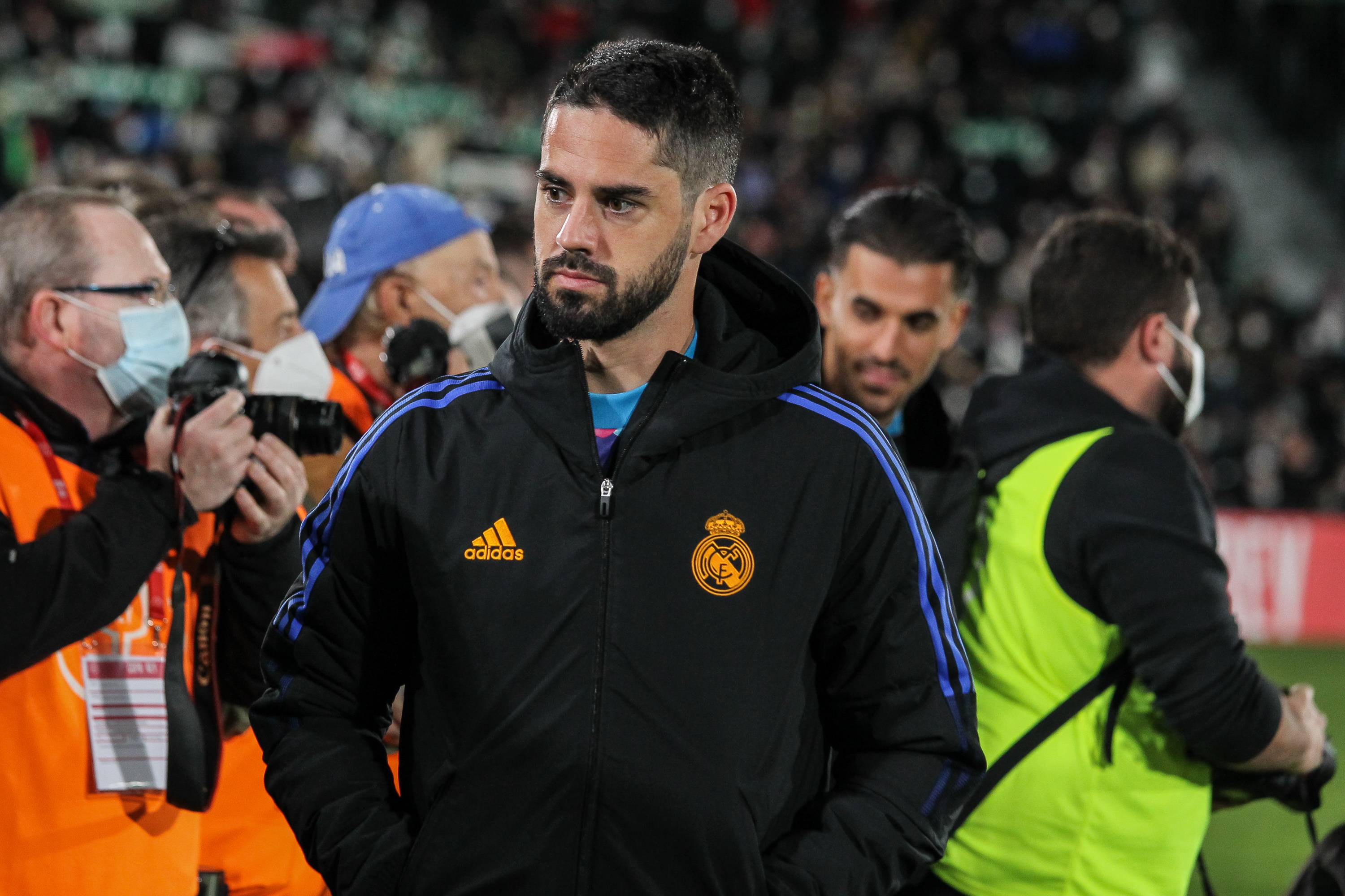 Isco Alarcón, antes Elche-Real Madrid de Copa (Foto: Cordon Press).