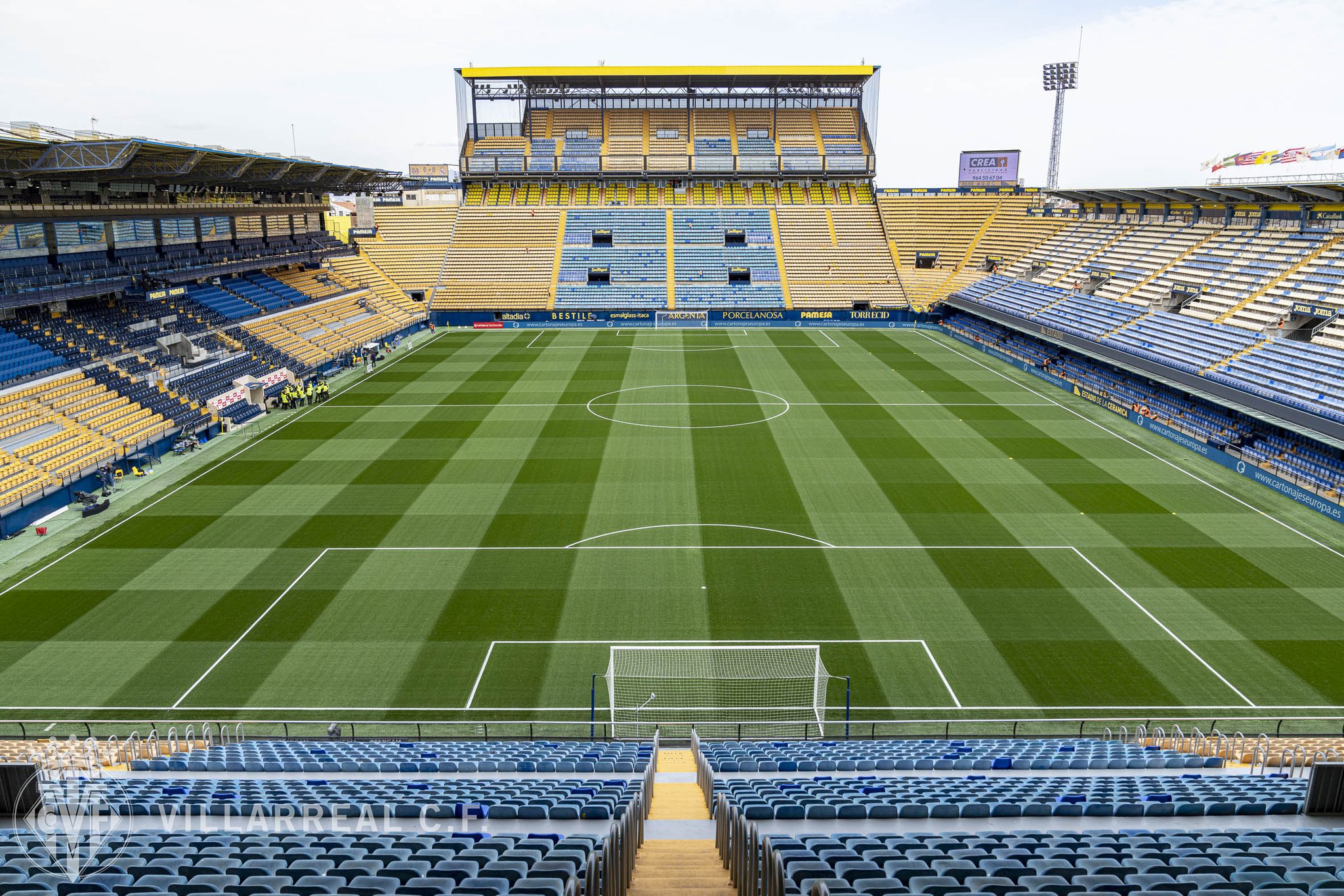 La Cerámica, el estadio del Villarreal CF.