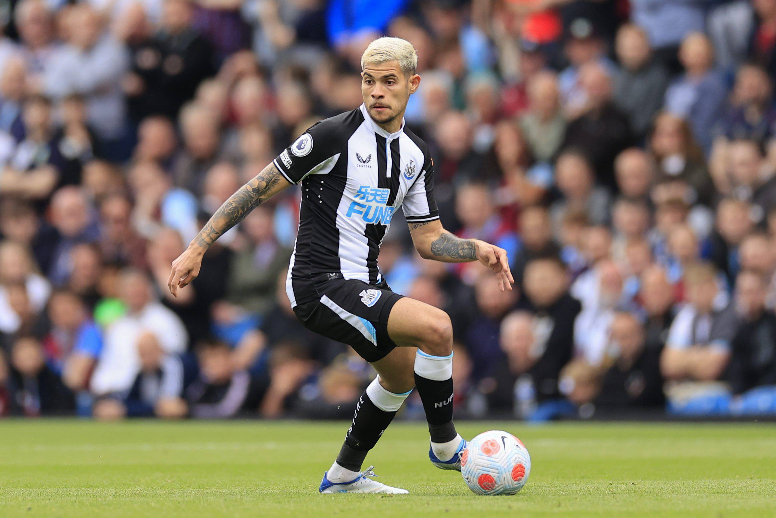 Bruno Guimaraes, en un partido del Newcastle (Foto: Cordon Press).