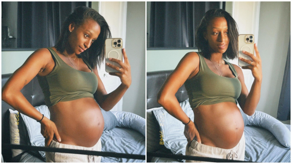 Ana Peleteiro y los 'abracitos' a su barriga: así es el ejercicio clave de  su embarazo