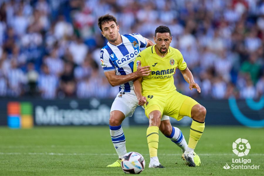 Zubimendi, en el Real Sociedad-Villarreal (Foto: LaLiga).