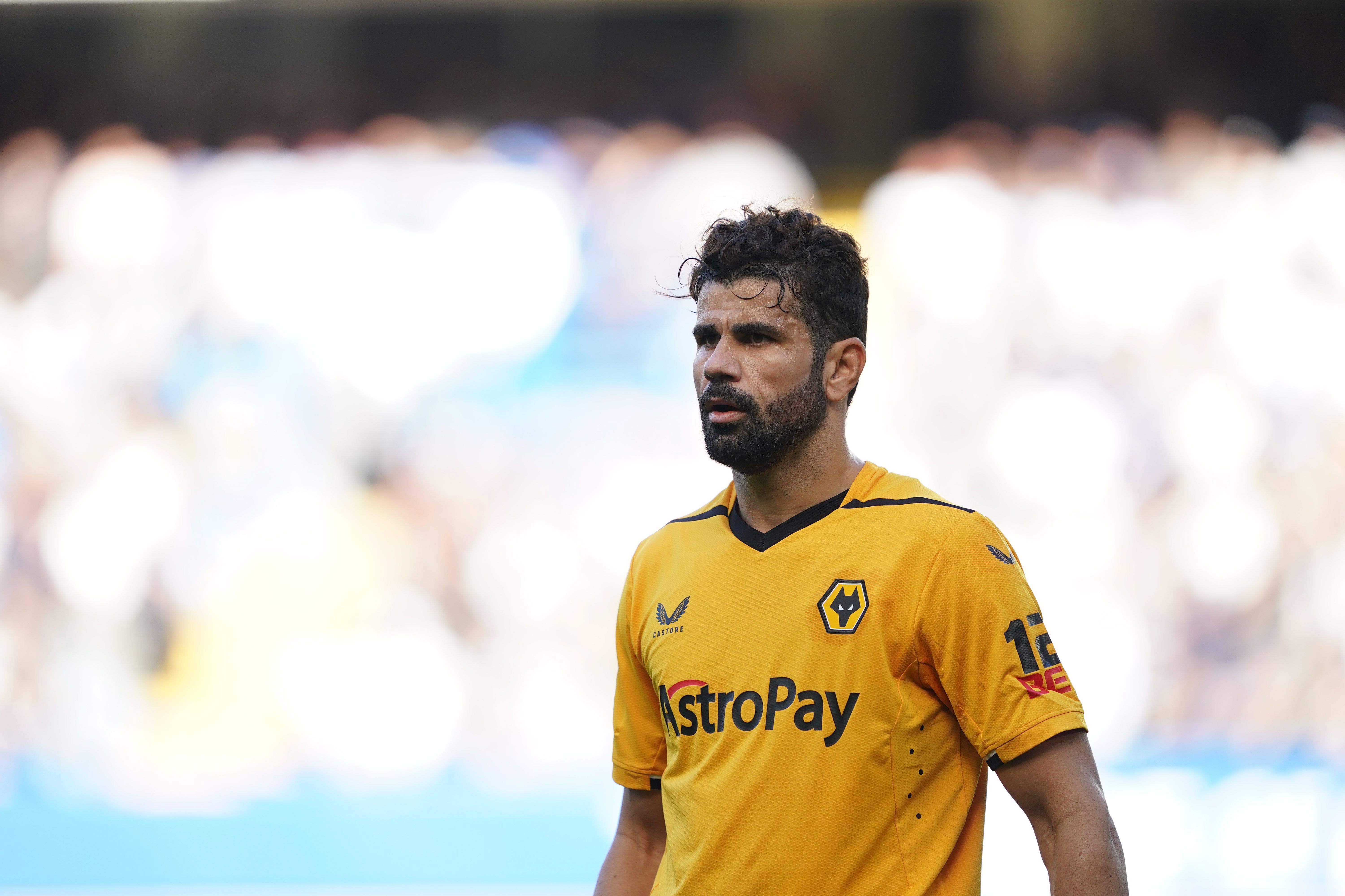 Diego Costa, en el Chelsea-Wolverhampton (Foto: Cordon Press).