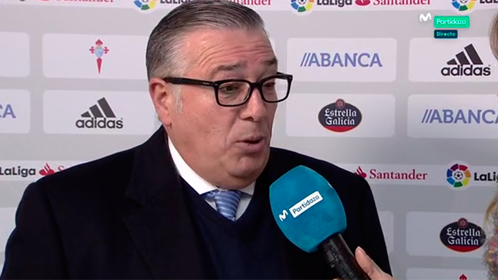 Ricardo Barros, presidente del Celta (Foto: Movistar).