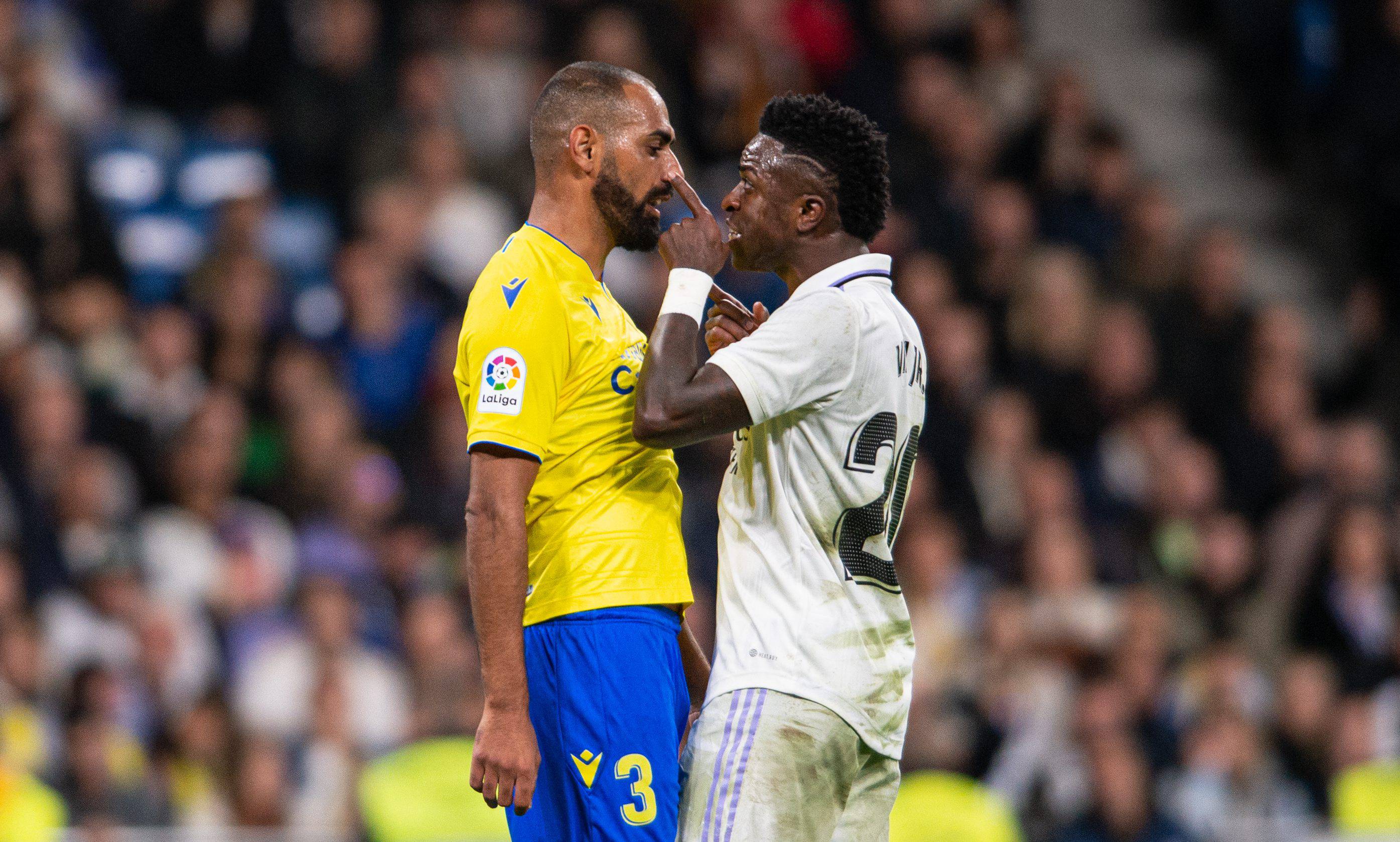 Vinícius se encara con Fali (Foto: Cordon Press).