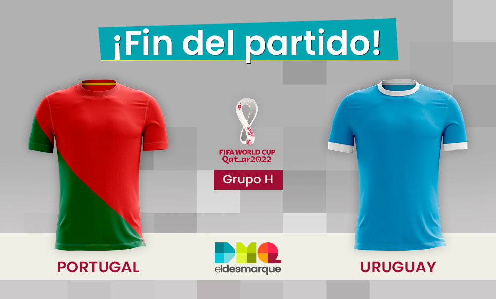 Portugal - Uruguay: resultado, goles y resumen en directo
