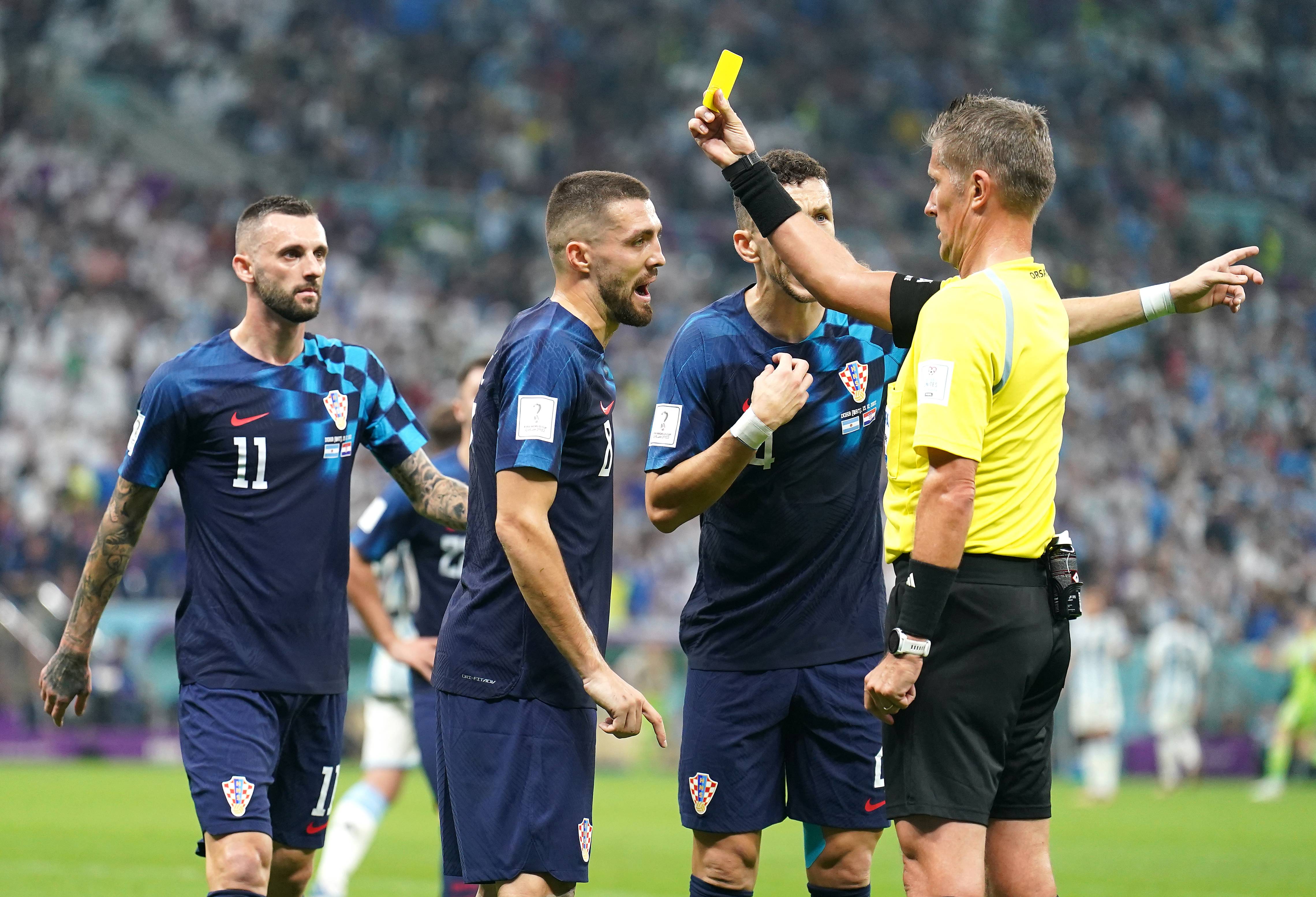 Daniele Orsato, arbitro de la semifinal Argentina-Croacia (Foto: Cordon Press).