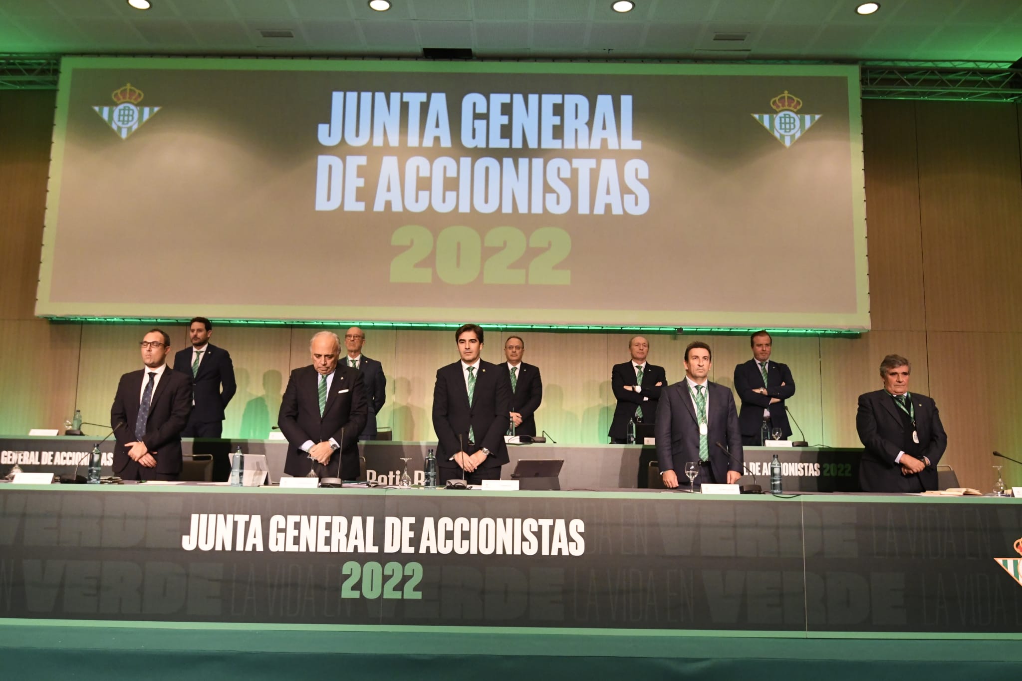 El consejo del Betis en la Junta de 2022 (Foto: Kiko Hurtado)