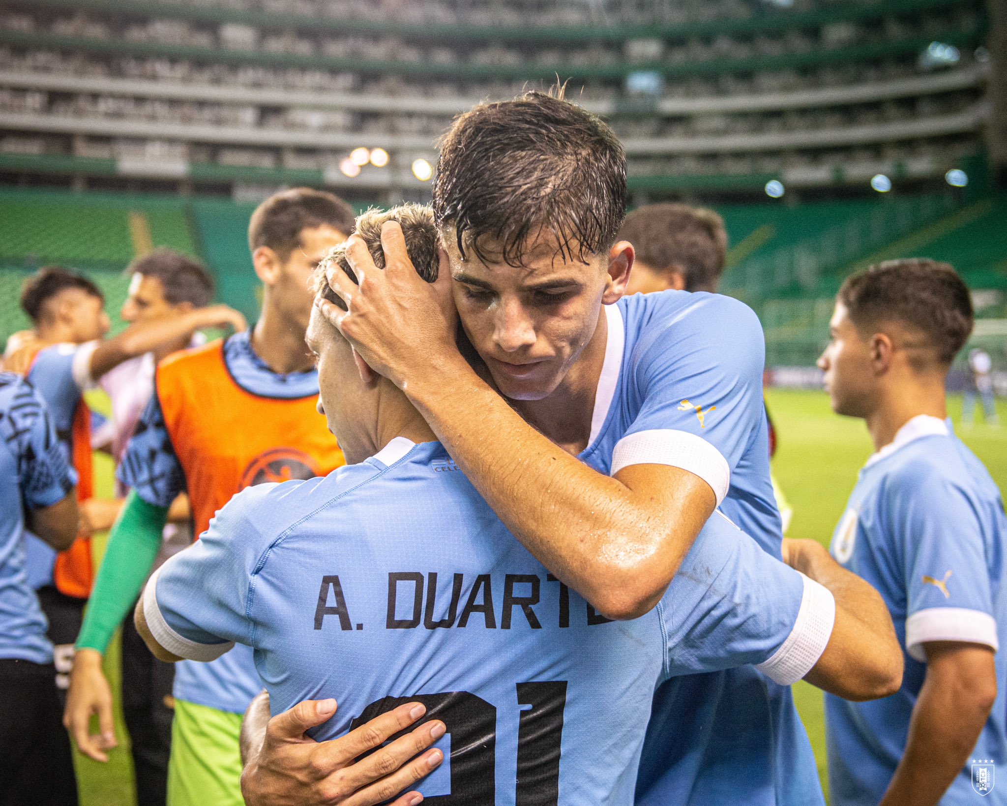 Uruguay debutó en el Sudamericano Sub 20 con victoria por 3-0 ante