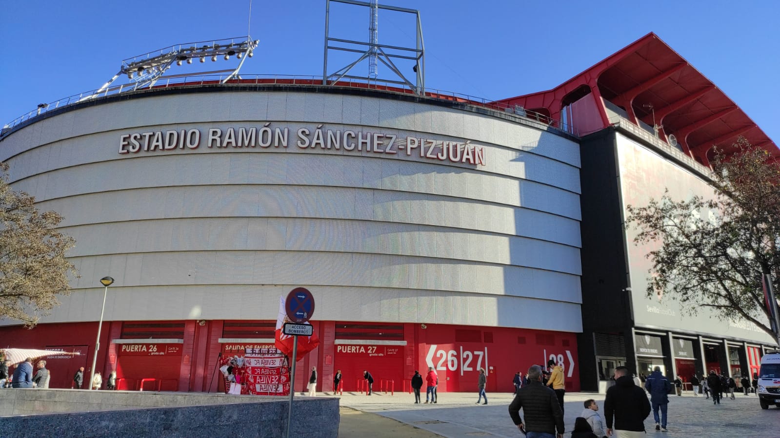 El Sánchez-Pizjuán, antes del Sevilla-Elche (Foto: Basilio García).