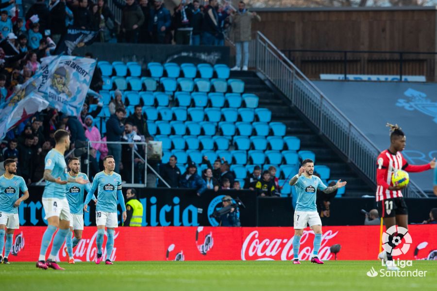 Lance del Celta-Athletic en Balaídos (Foto: LaLiga).