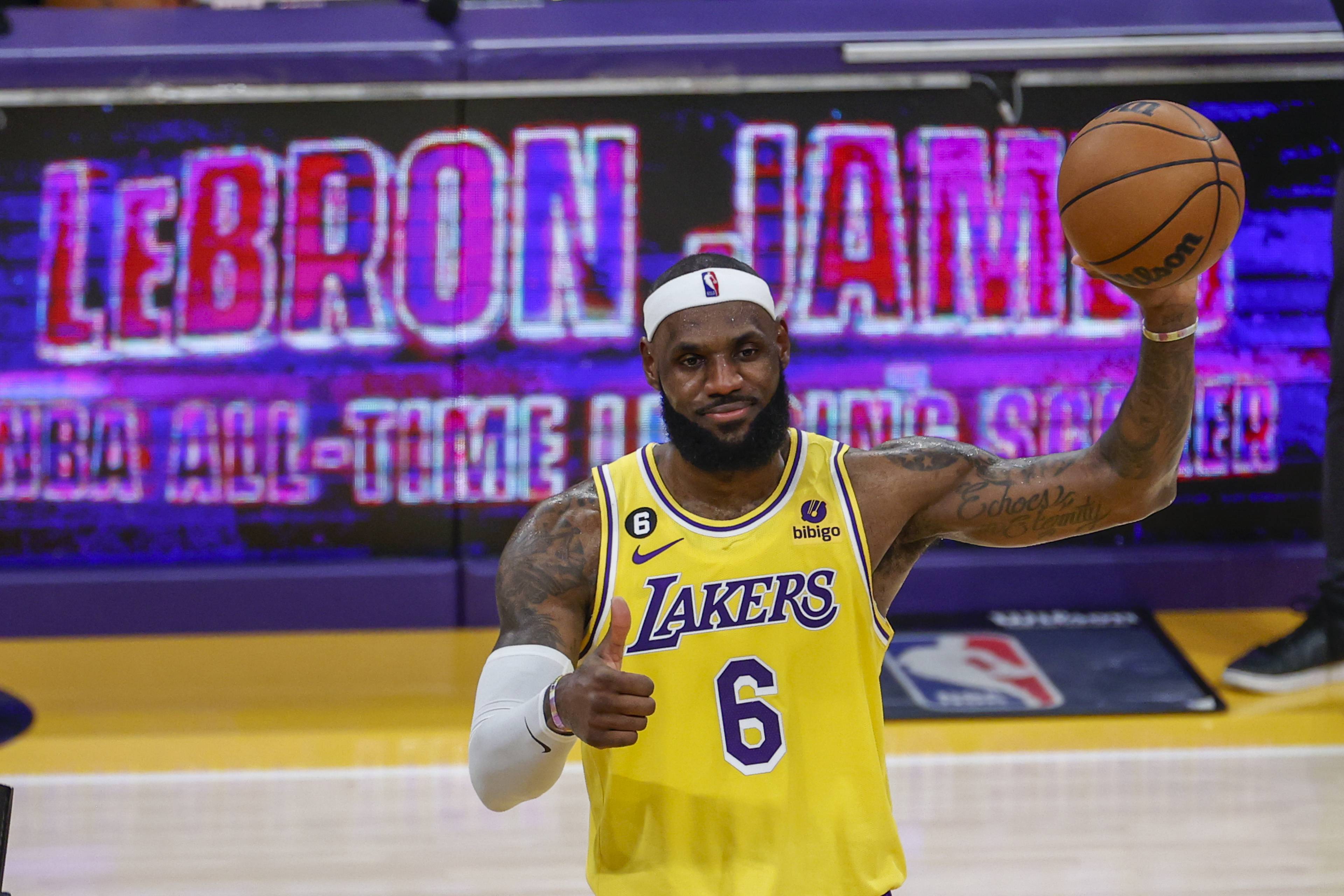 Los Angeles Lakers retirarán el número 23 de LeBron James cuando
