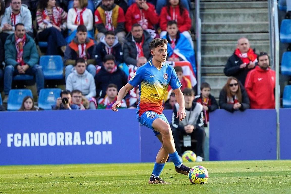 Alex Petxarroman, cedido por el Athletic Club en el FC Andorra.