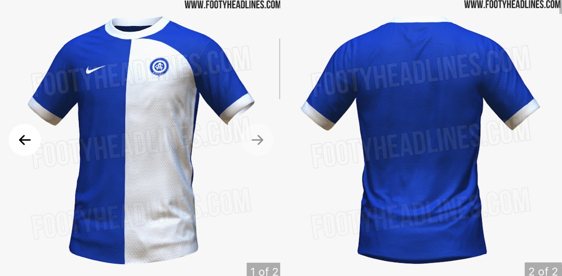 Desvelada la nueva camiseta y la nueva ropa azul y blanca del Atlético de  Madrid por su 120 aniversario