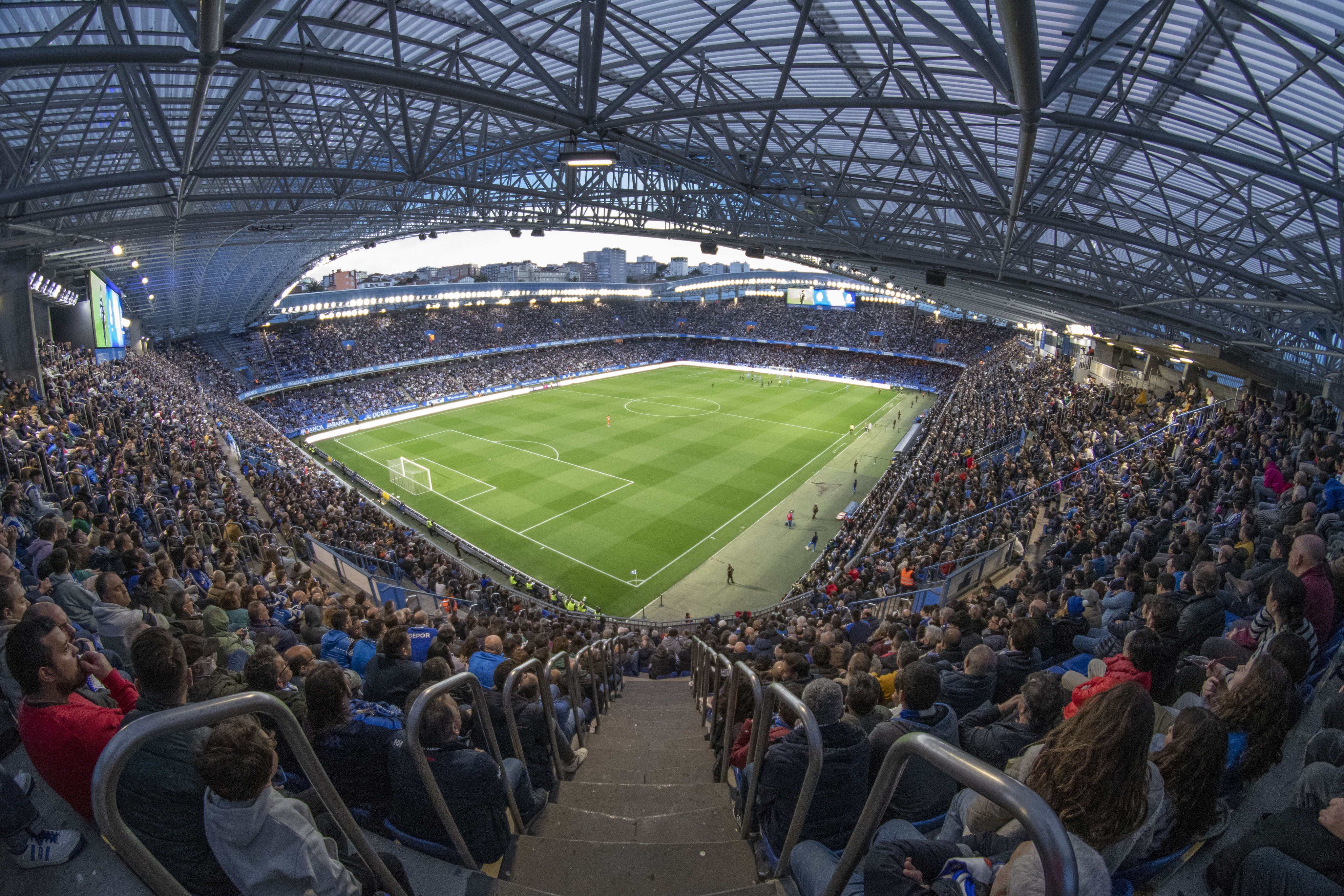 Así estaba Riazor, con 26.745 espectadores ante el Castilla (Foto: RCD)