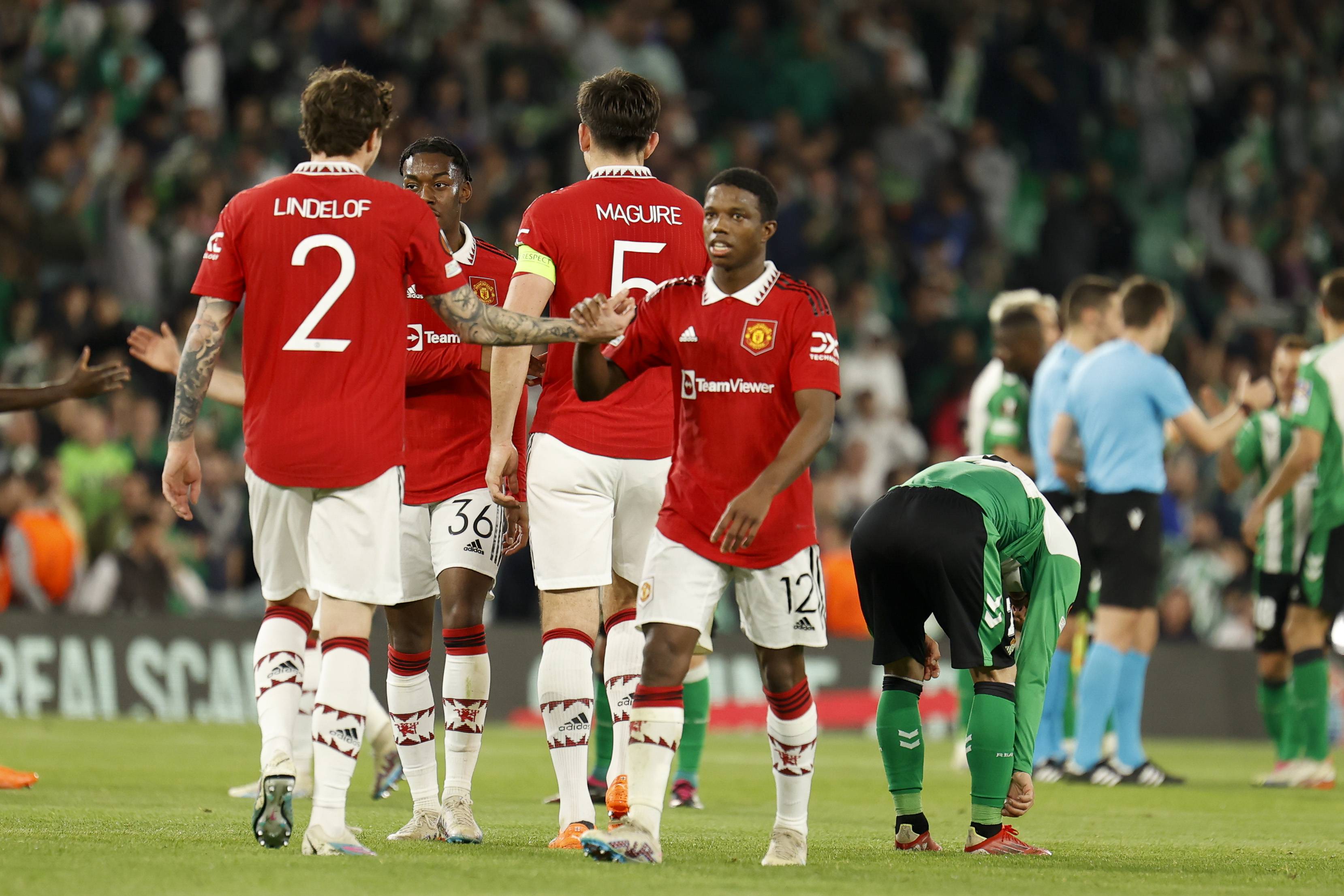 El Manchester United celebra su pase a cuartos (Foto: Cordon Press).