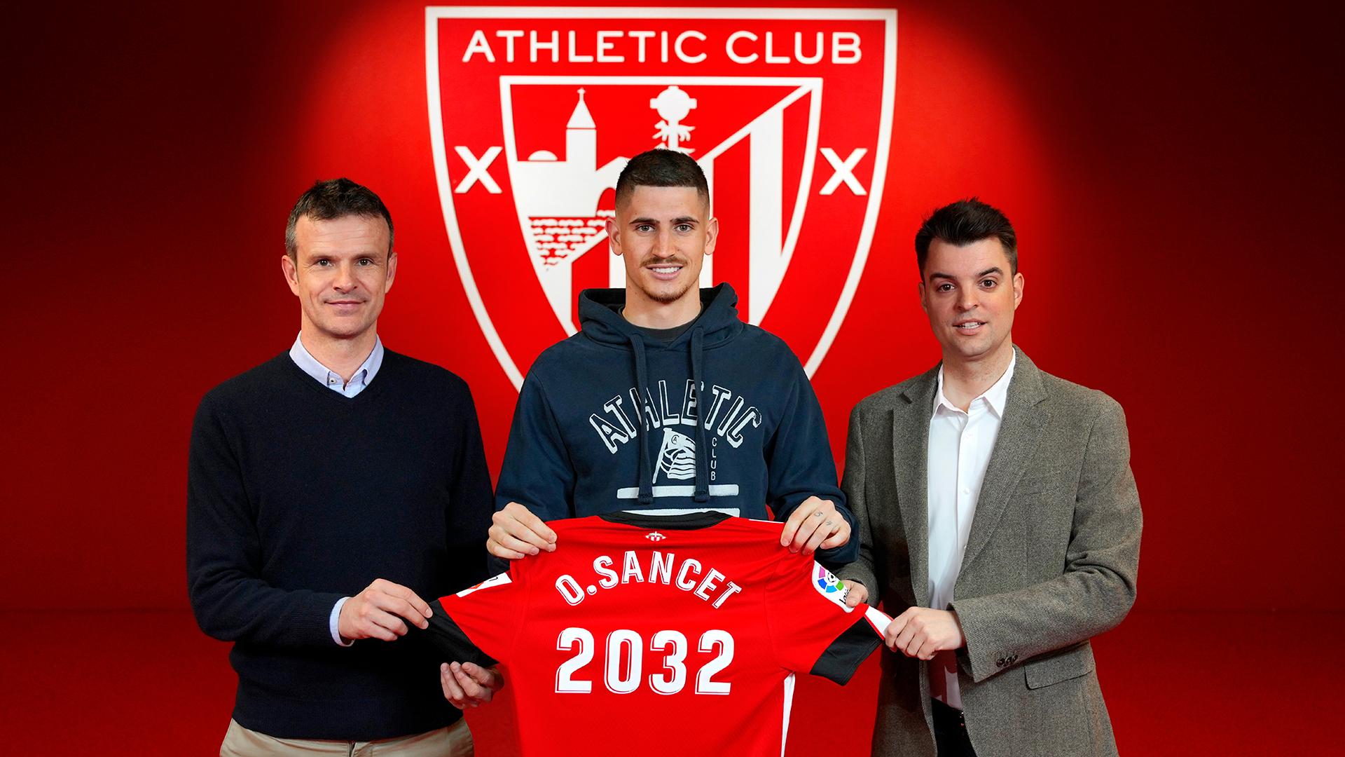 Oihan Sancet renueva hasta 2032. (Foto: Athletic Club)