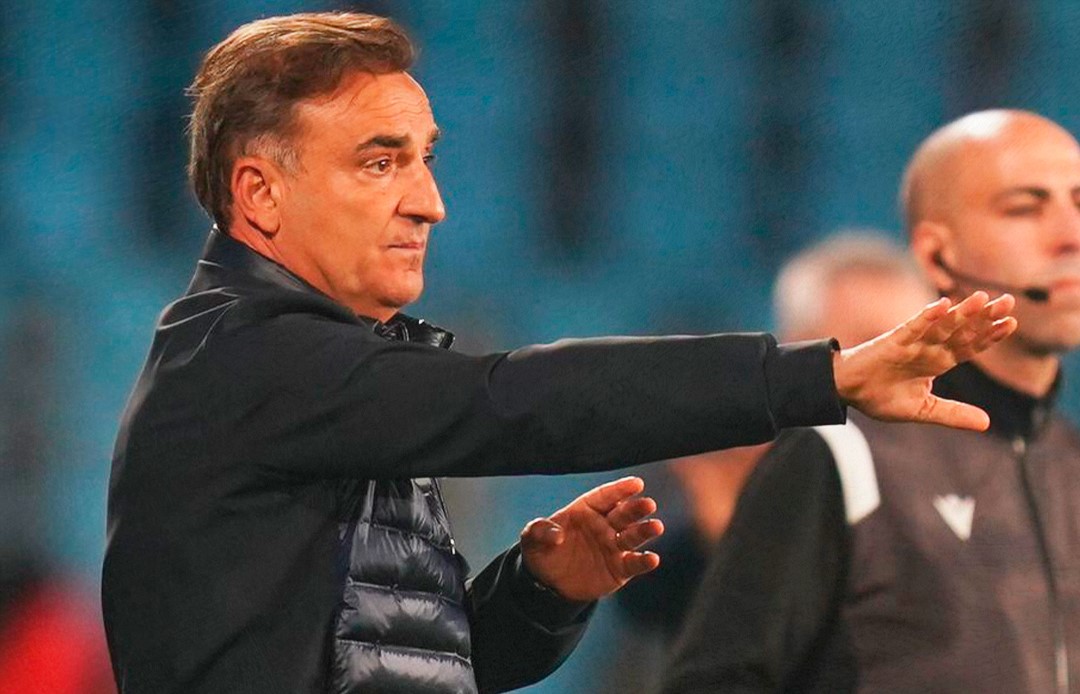 Carlos Carvalhal, ante el Mallorca (Foto: RC Celta).