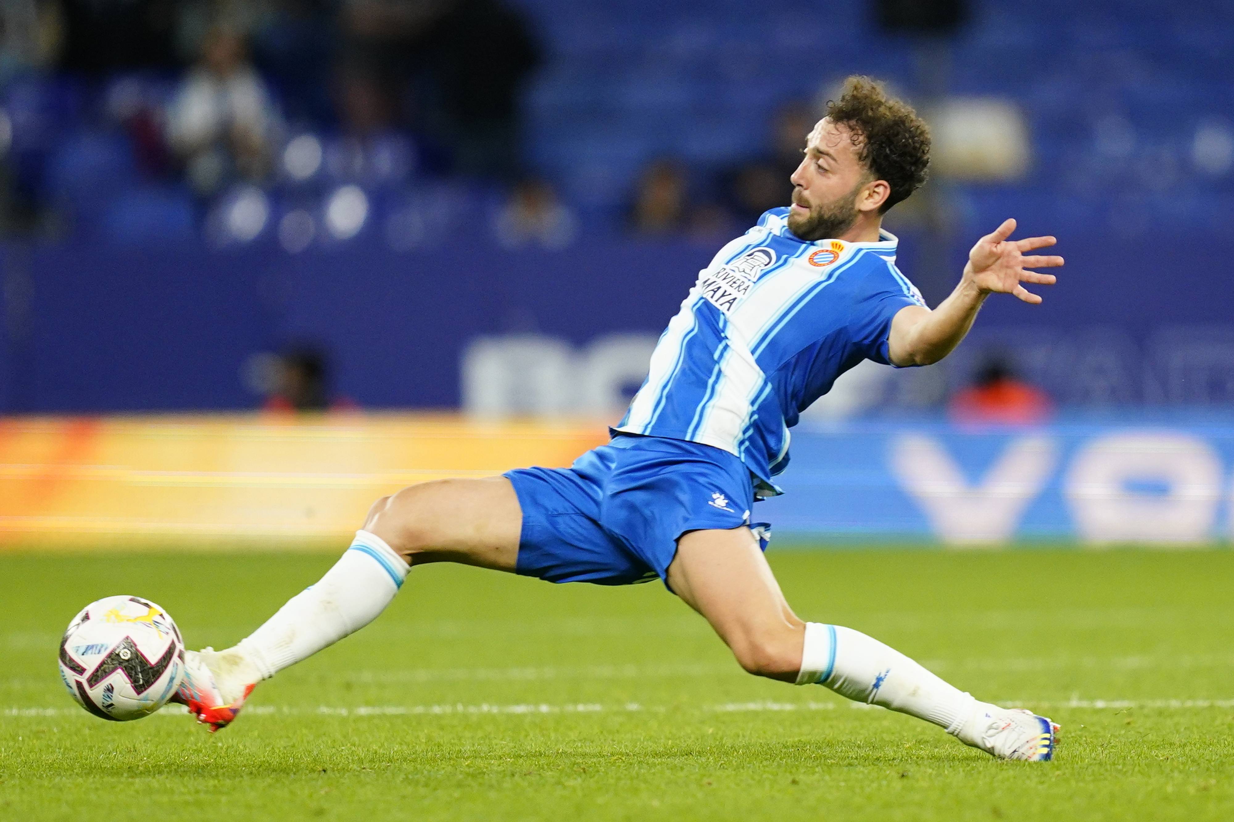 Keidi Baré, en el partido que enfrentaba al Espanyol ante el Villarreal (Foto: Cordon Press).