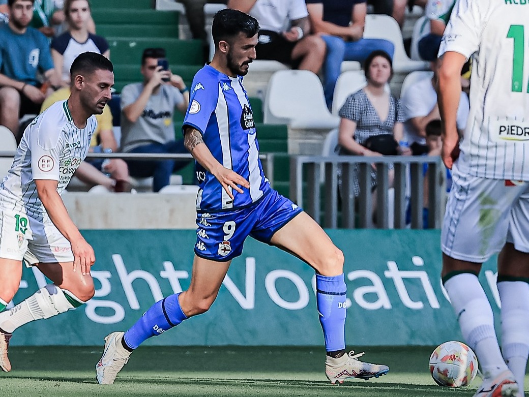 Quiles ante el Córdoba (Foto: RCD)