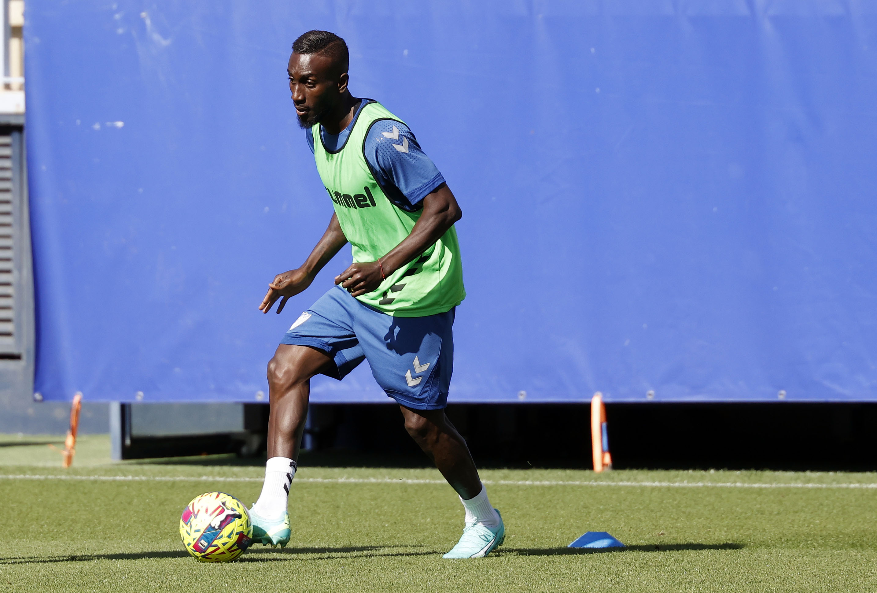 Lago Junior, en un entrenamiento de esta semana. (Foto: MCF)