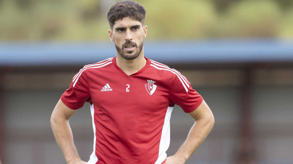 Nacho Vidal, defensa del Osasuna (Foto: CA Osasuna).