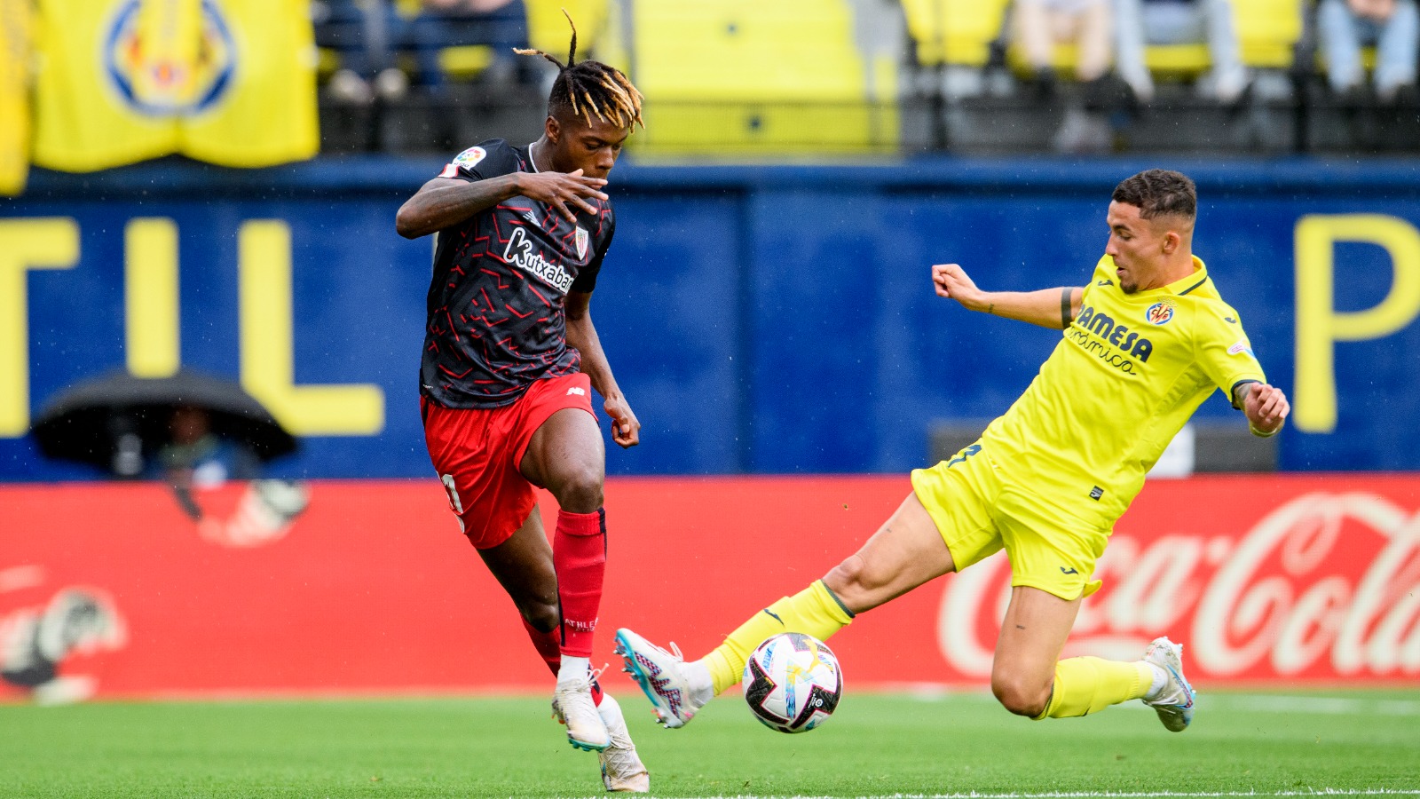 Nico Williams, ante el Villarreal en La Cerámica (Foto: Athletic Club).